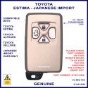 Toyota Estima Japanese Import - 3 button 271451-0500 312 FSK smart key