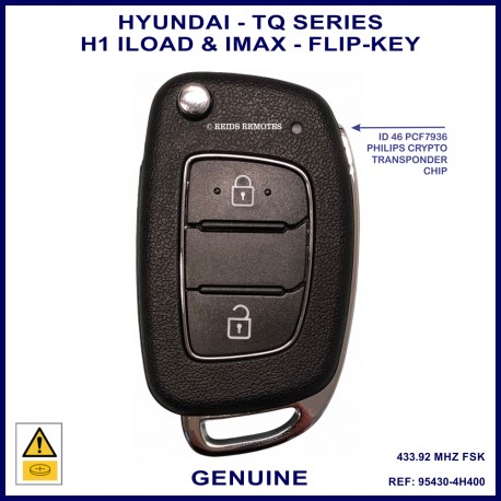 Hyundai ILOAD & IMAX TQ series 2014 onward 95430-4H400 genuine flipkey