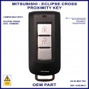 Mitsubishi Eclipse Cross & Pajero Sport 2 button OEM GHR-M014 smart proximity remote key