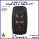 Land Rover Discovery 4 2009 onward - 5 button smart proximity key 433 MHz