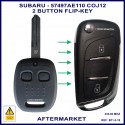 Subaru Forester Impreza Liberty, Outback & WRX 57497AE110 2 button remote flip key