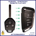 Subaru Forester, Liberty & Outback 57497SC031 3 button remote flip key