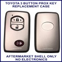 Toyota Landcruiser & Prado 3 button smart key case replacement