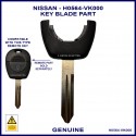 Nissan genuine H0564-VK000 key blade part