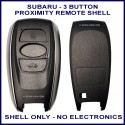 Subaru BRZ Forester Impreza Legacy Outback XV Crosstrek WRX - 3 button smart key replacement case