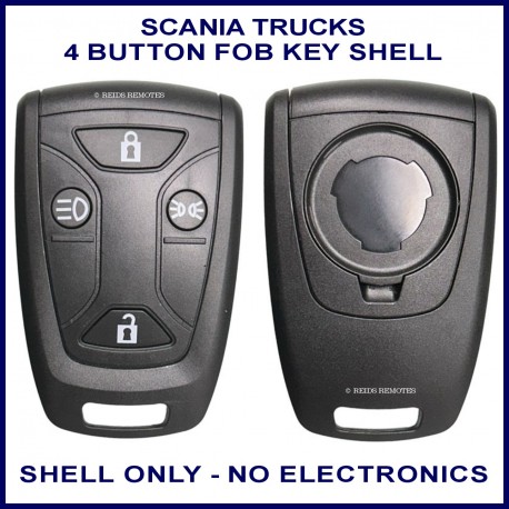 Scania DC13 143 148 141 4X2 6X2R GRS905 G P R S series 4 button remote shell