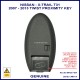 Image shows where you will find the letters MIC on the back of your proximity remote