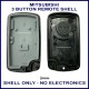 Image shows the inside of this 3 button Mitsubishi remote shell replacement