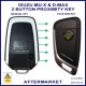 	Image shows the back of the original Isuzu fob on the left and the back of aftermarket fob on the right