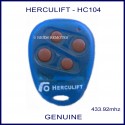 HERCULIFT HC104 4 red button blue garage door remote control