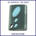 Gliderol TM305C 3 blue button garage door remote control