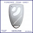 Foresee FR36A 2 button light grey garage remote control