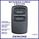 Mitsubishi Challenger, Nimbus & Pajero 2 button genuine remote