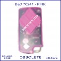 B&D  Tri-tran pink remote 4 pink buttons - model 70241