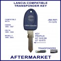 Lancia Debra - Delta & model Y car key with transponder cloning & key cutting