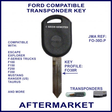 Ford Escape Explorer F-Series trucks Mustang & Taurus car key cut & cloned