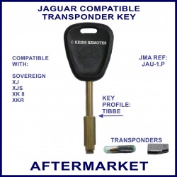 Jaguar Sovereign, XJ, XJS, XK8 & XKR compatible car key cut & cloned