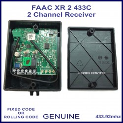 FAAC XR2 433C stand alone 2 channel receiver 787747