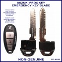 Suzuki Emergency Key Blade for Smart Remote