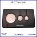 Jaytech SV01 sun visor garage door remote control for all Jaytech doors