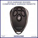 ECO garage doors ECO EGG 4 button genuine garage door remote control